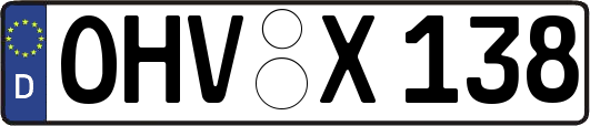 OHV-X138