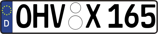 OHV-X165