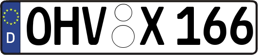 OHV-X166