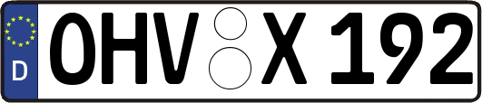 OHV-X192