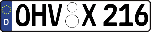 OHV-X216