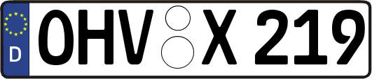 OHV-X219