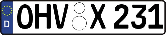 OHV-X231