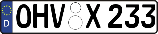 OHV-X233