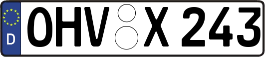 OHV-X243