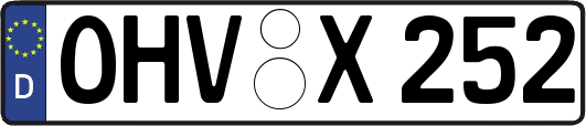 OHV-X252