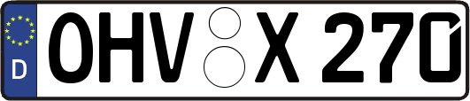 OHV-X270