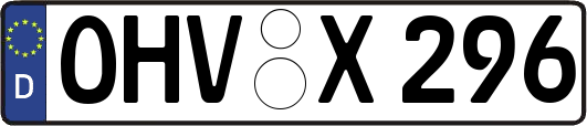OHV-X296