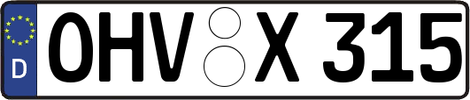 OHV-X315