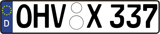 OHV-X337