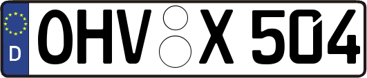 OHV-X504