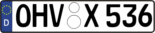 OHV-X536