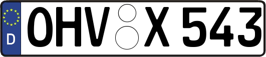 OHV-X543