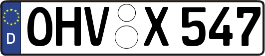OHV-X547
