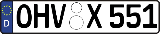 OHV-X551