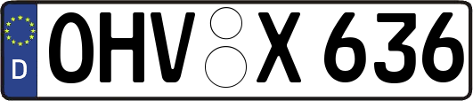 OHV-X636