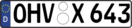 OHV-X643