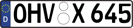 OHV-X645
