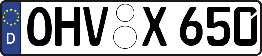 OHV-X650