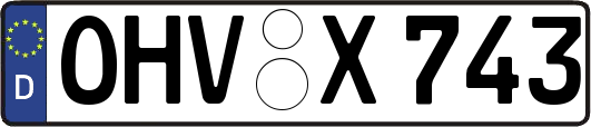 OHV-X743
