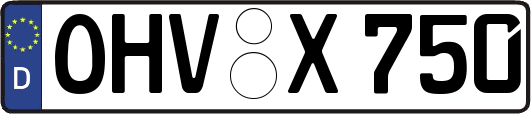 OHV-X750
