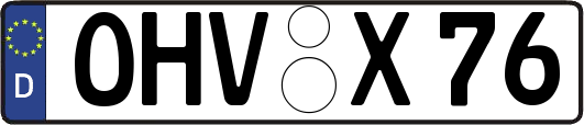 OHV-X76