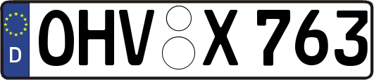 OHV-X763