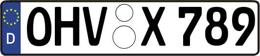 OHV-X789