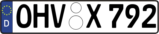 OHV-X792