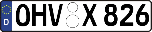 OHV-X826