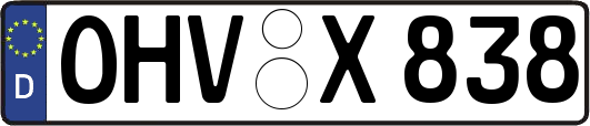 OHV-X838