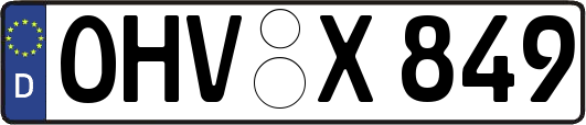 OHV-X849