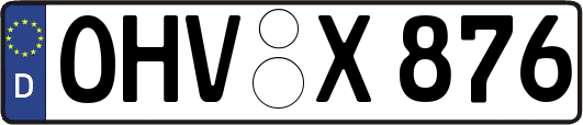 OHV-X876