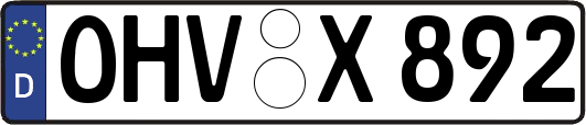 OHV-X892