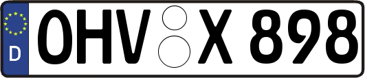 OHV-X898