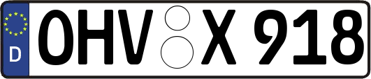 OHV-X918