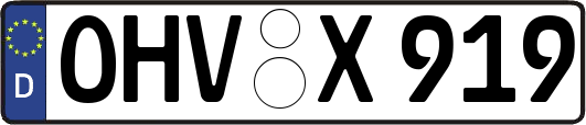 OHV-X919