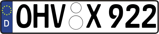 OHV-X922