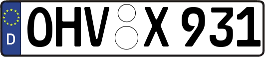 OHV-X931