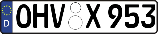 OHV-X953