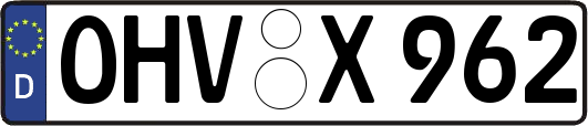 OHV-X962