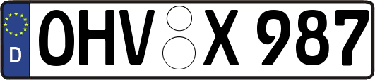 OHV-X987