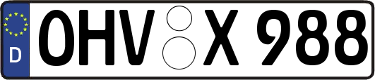 OHV-X988