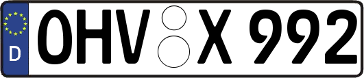 OHV-X992