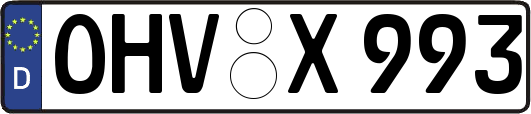 OHV-X993