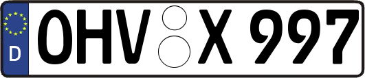 OHV-X997