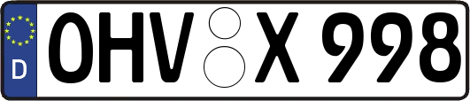 OHV-X998