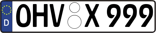 OHV-X999