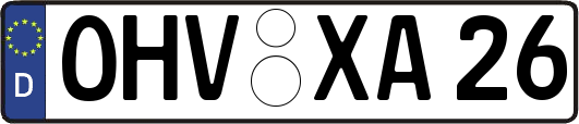 OHV-XA26