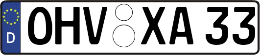 OHV-XA33